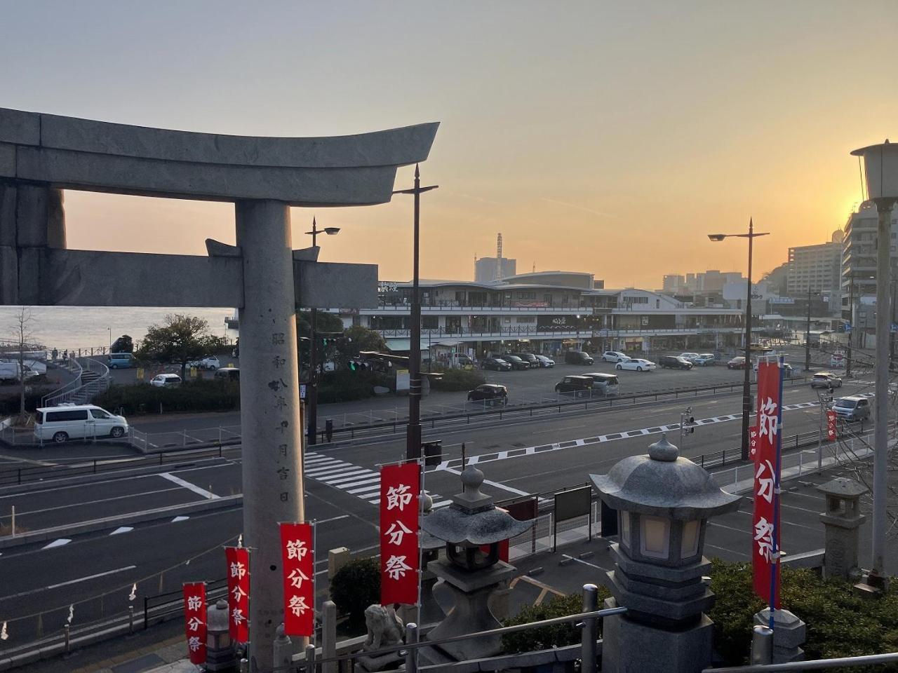 Sky Heart Hotel Shimonoseki Eksteriør billede